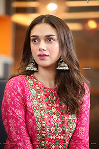 Aditi Rao Hydari at Maha Samudram Movie Interview