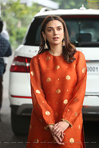 Aditi Rao Hydari at Maha Samudram Movie Press Meet