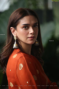 Aditi Rao Hydari at Maha Samudram Movie Press Meet