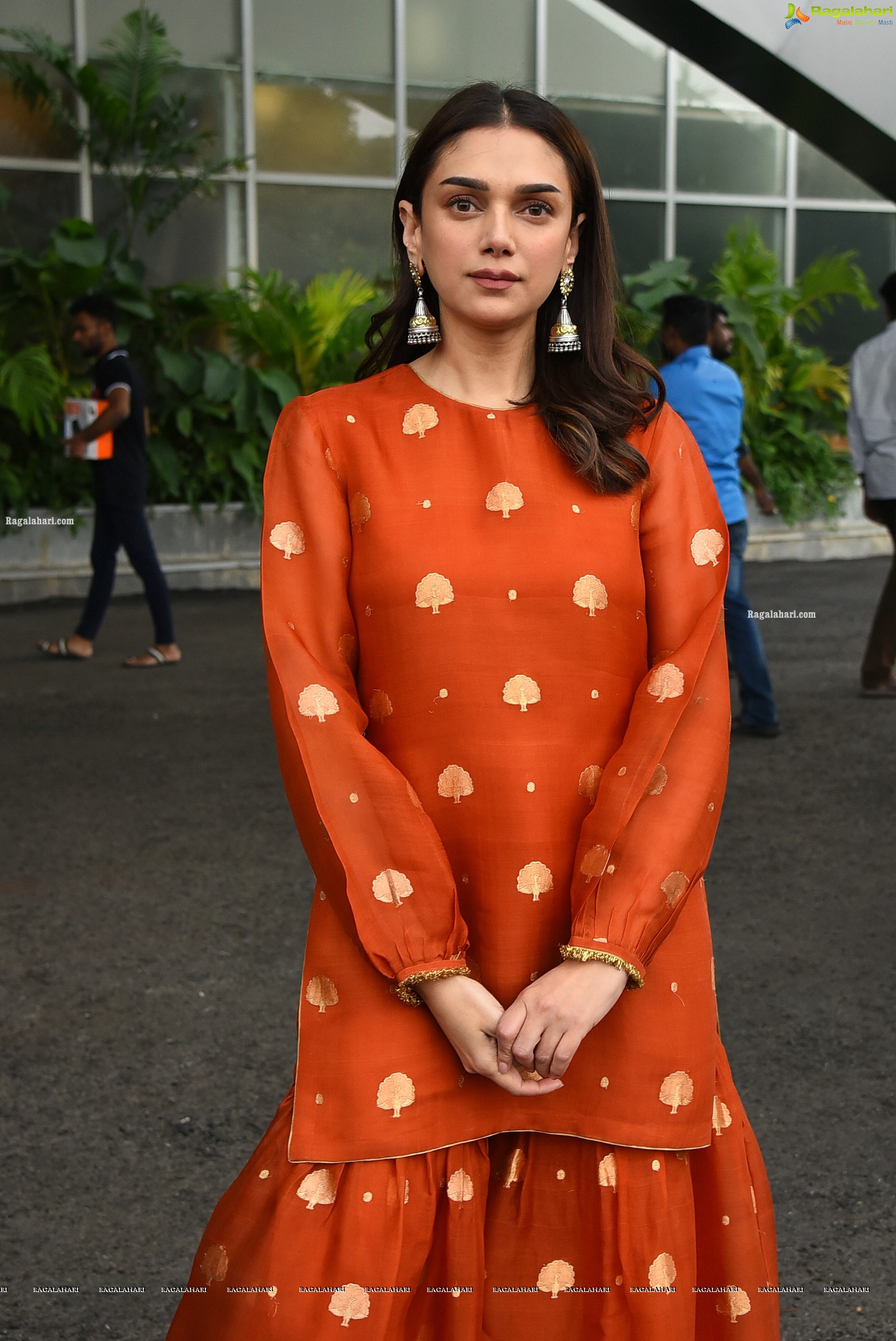 Aditi Rao Hydari at Maha Samudram Movie Press Meet, HD Photo Gallery