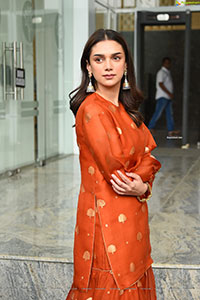 Aditi Rao Hydari at Maha Samudram Movie Press Meet