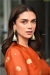 Aditi Rao Hydari at Maha Samudram Movie Press Meet