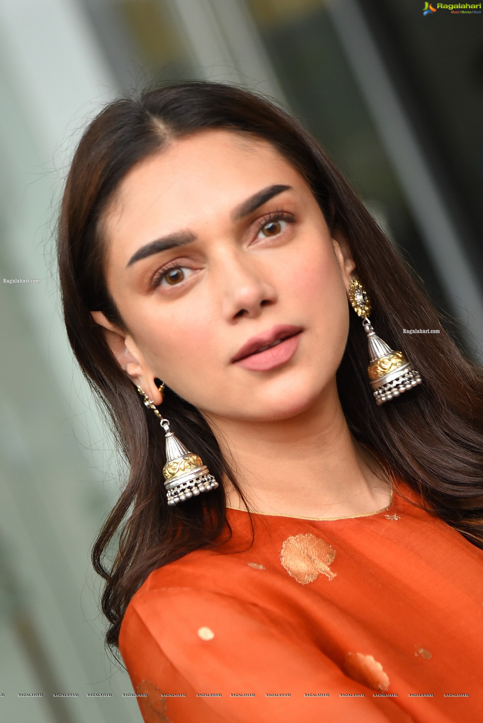 Aditi Rao Hydari at Maha Samudram Movie Press Meet, HD Photo Gallery