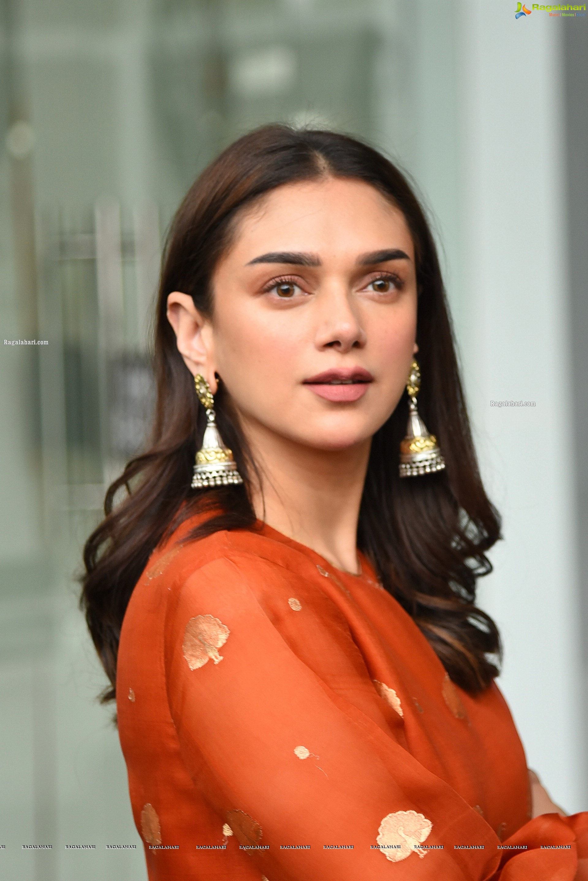 Aditi Rao Hydari at Maha Samudram Movie Press Meet, HD Photo Gallery