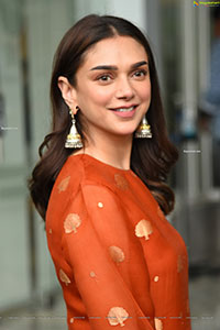 Aditi Rao Hydari at Maha Samudram Movie Press Meet