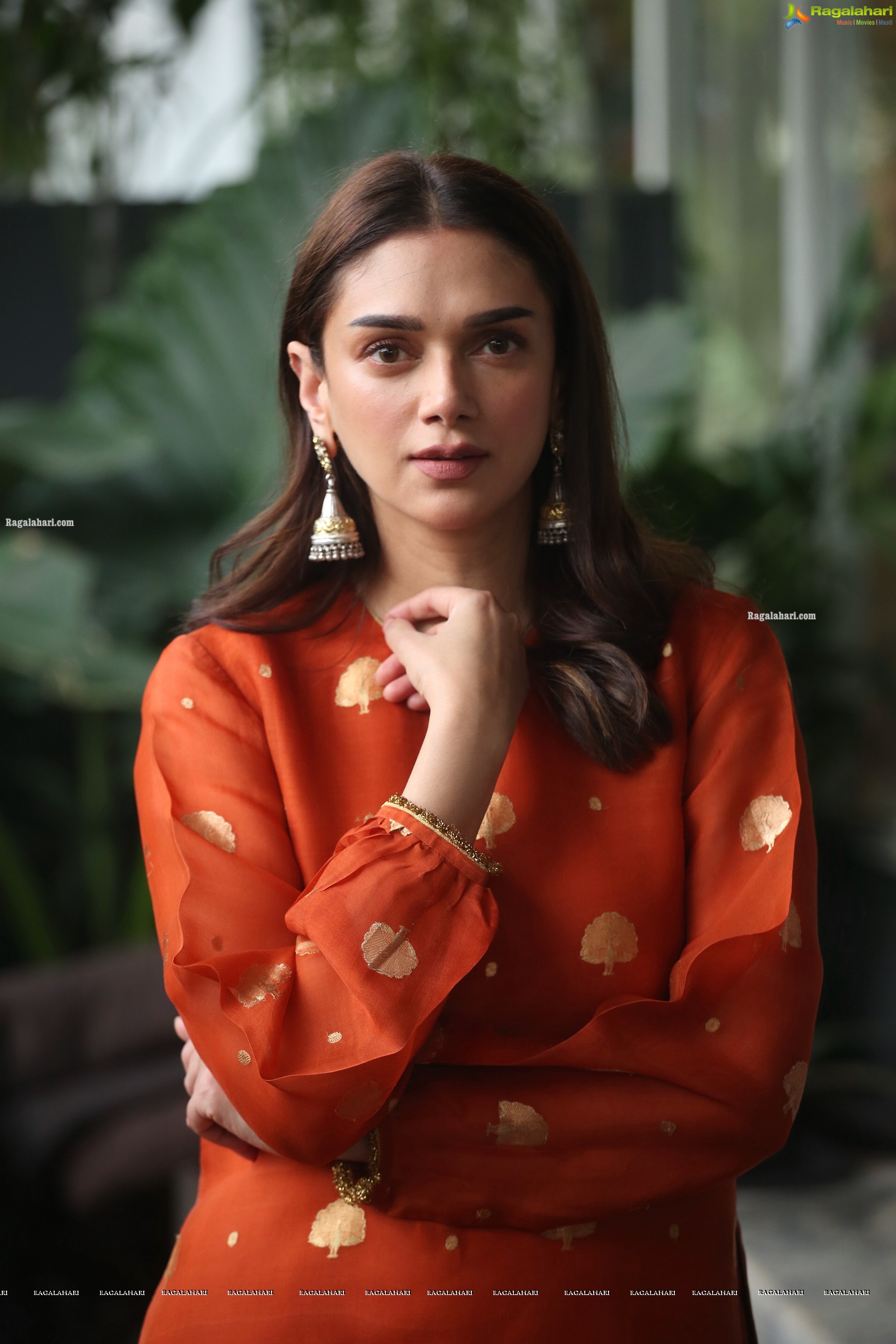 Aditi Rao Hydari at Maha Samudram Movie Press Meet, HD Photo Gallery