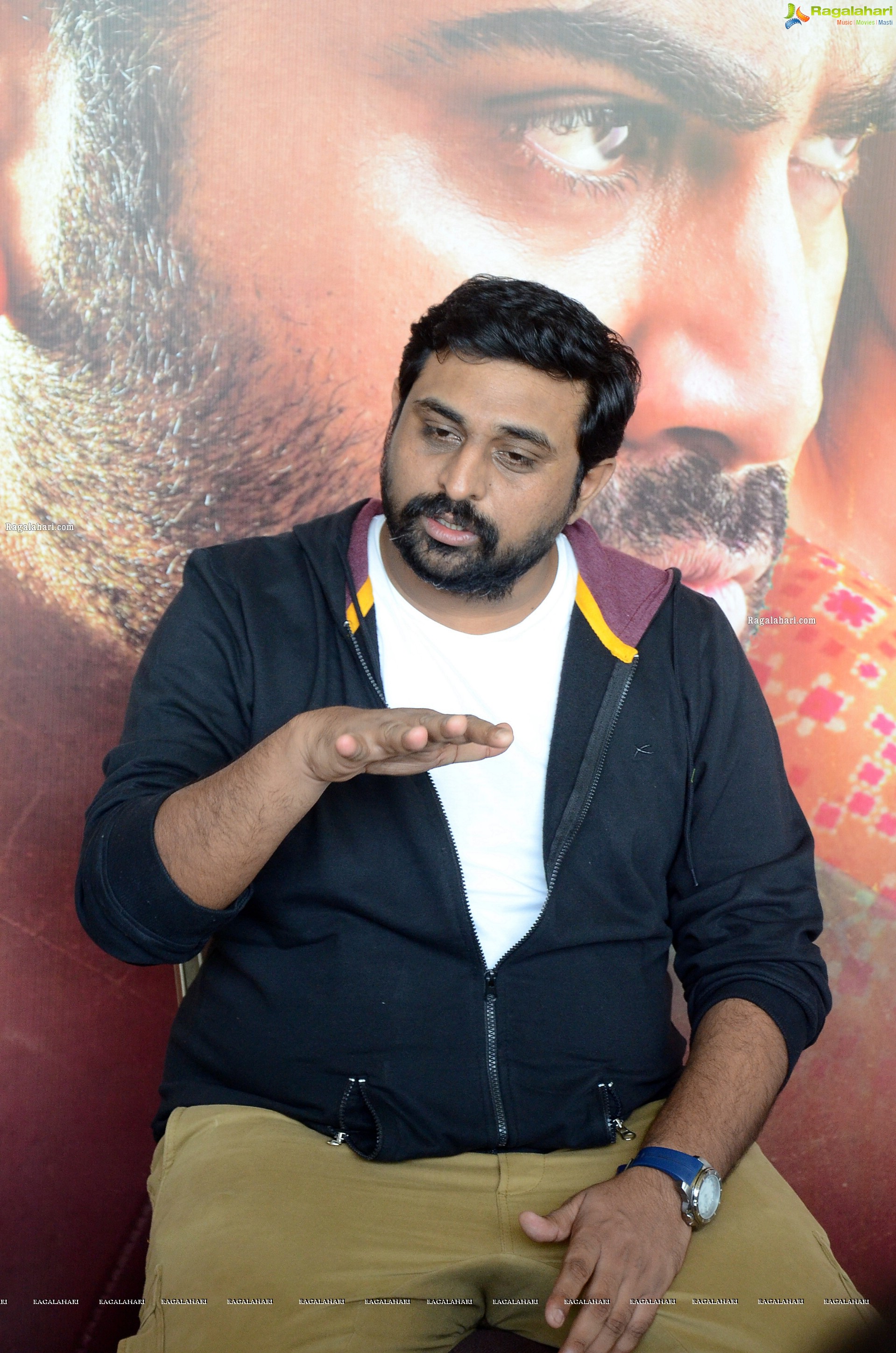 Director Ajay Bhupati at Maha Samudram Movie Interview