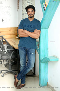 Akash Puri at Romantic Movie Interview