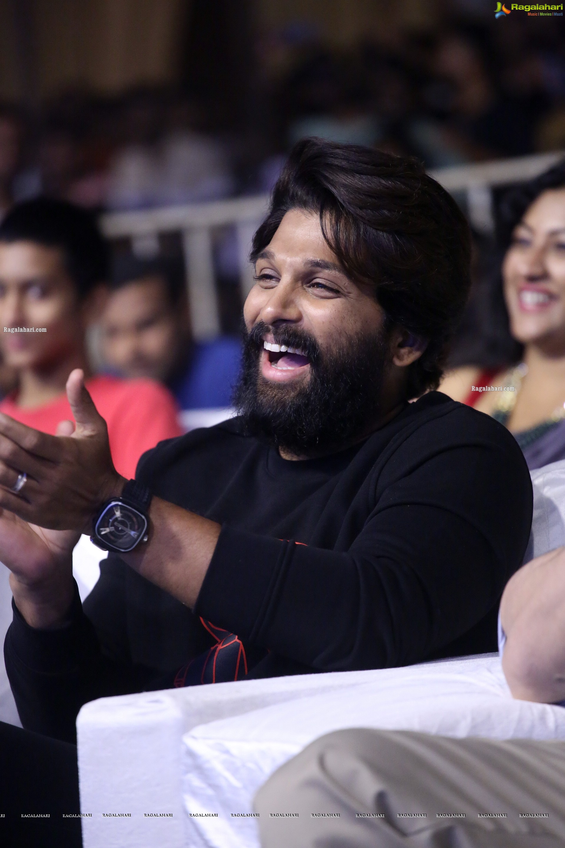 Allu Arjun at Most Eligible Bachelor Movie Success Meet, HD Photo Gallery
