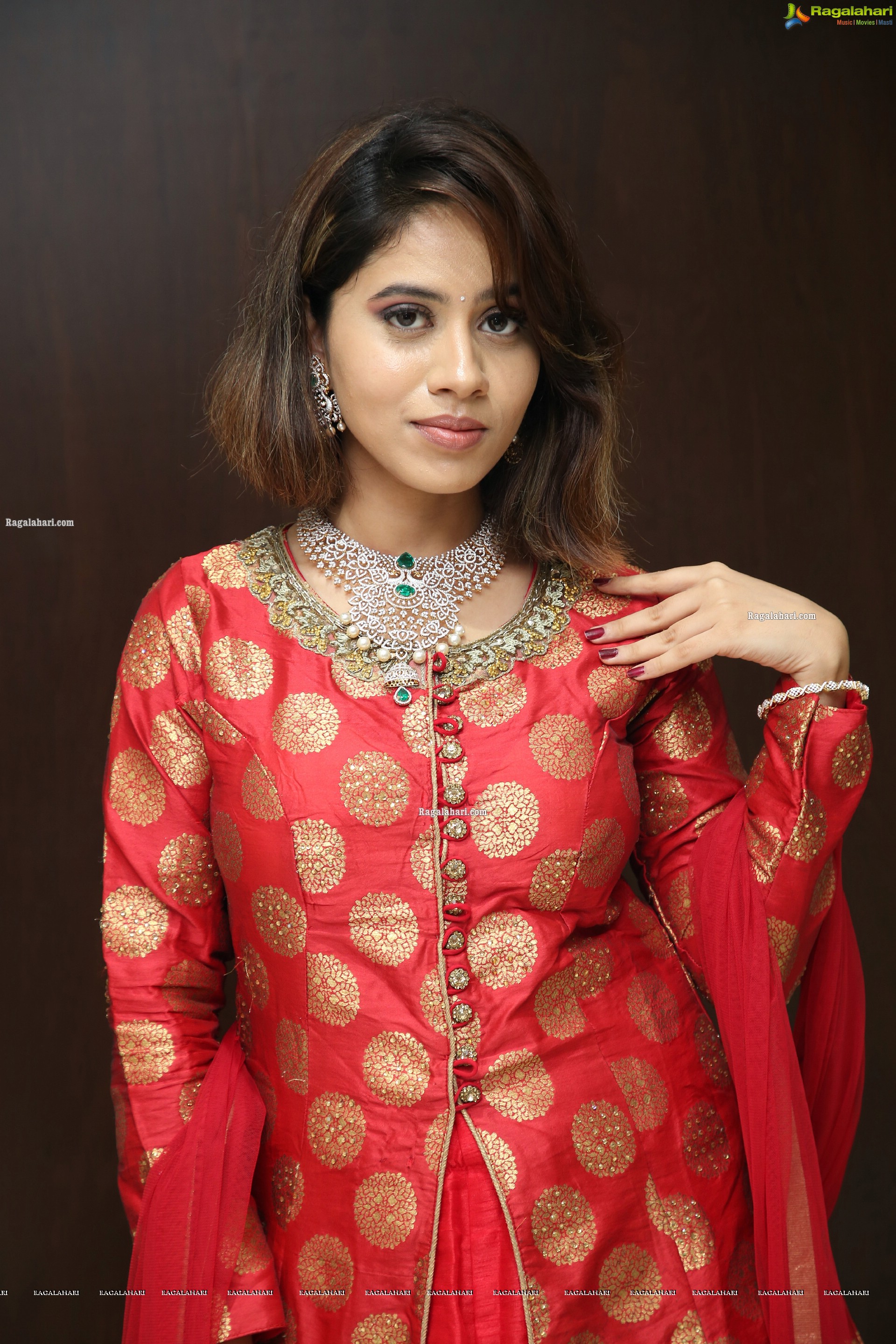 Ananya Tanu in Traditional Jewellery, HD Photo Gallery