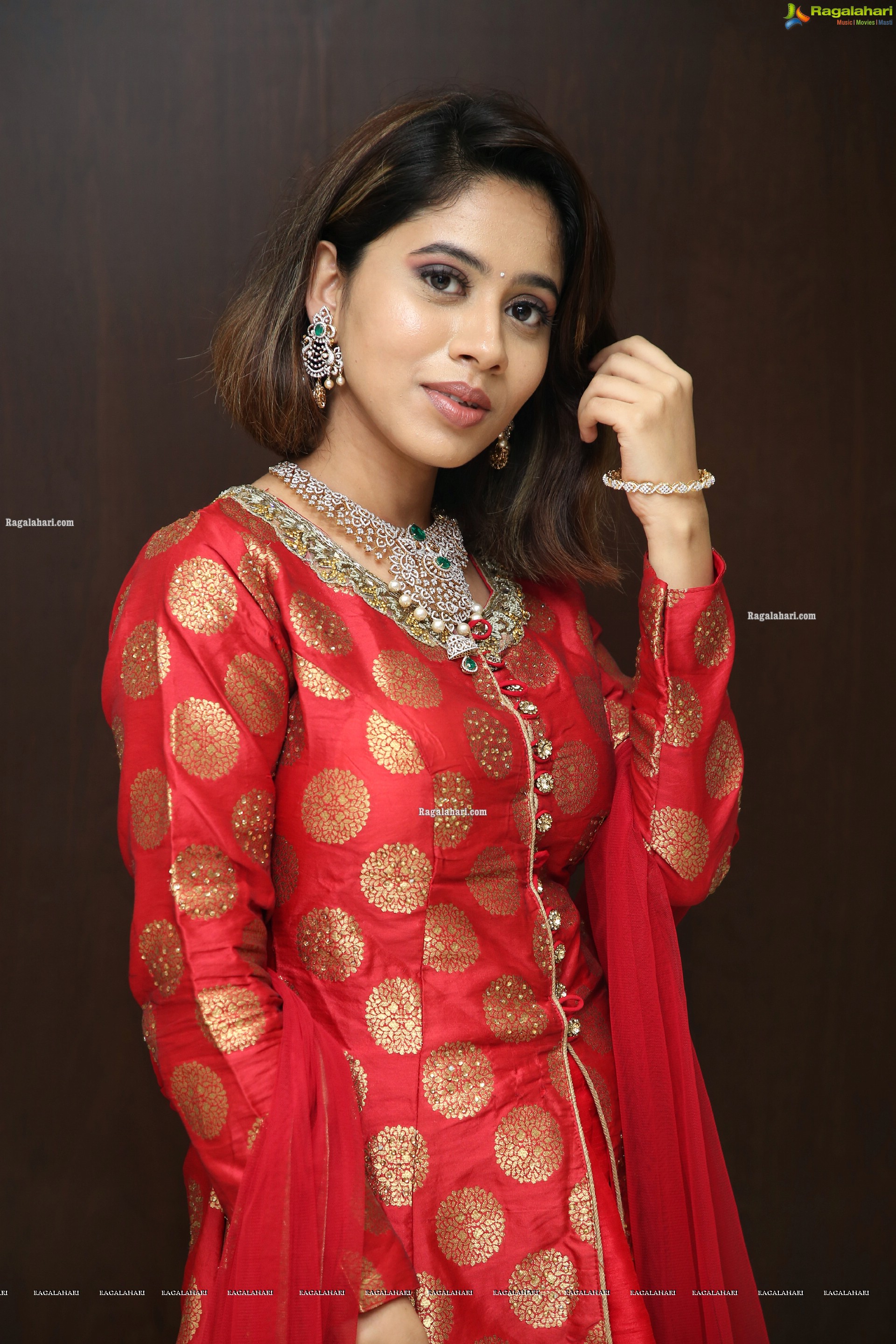 Ananya Tanu in Traditional Jewellery, HD Photo Gallery