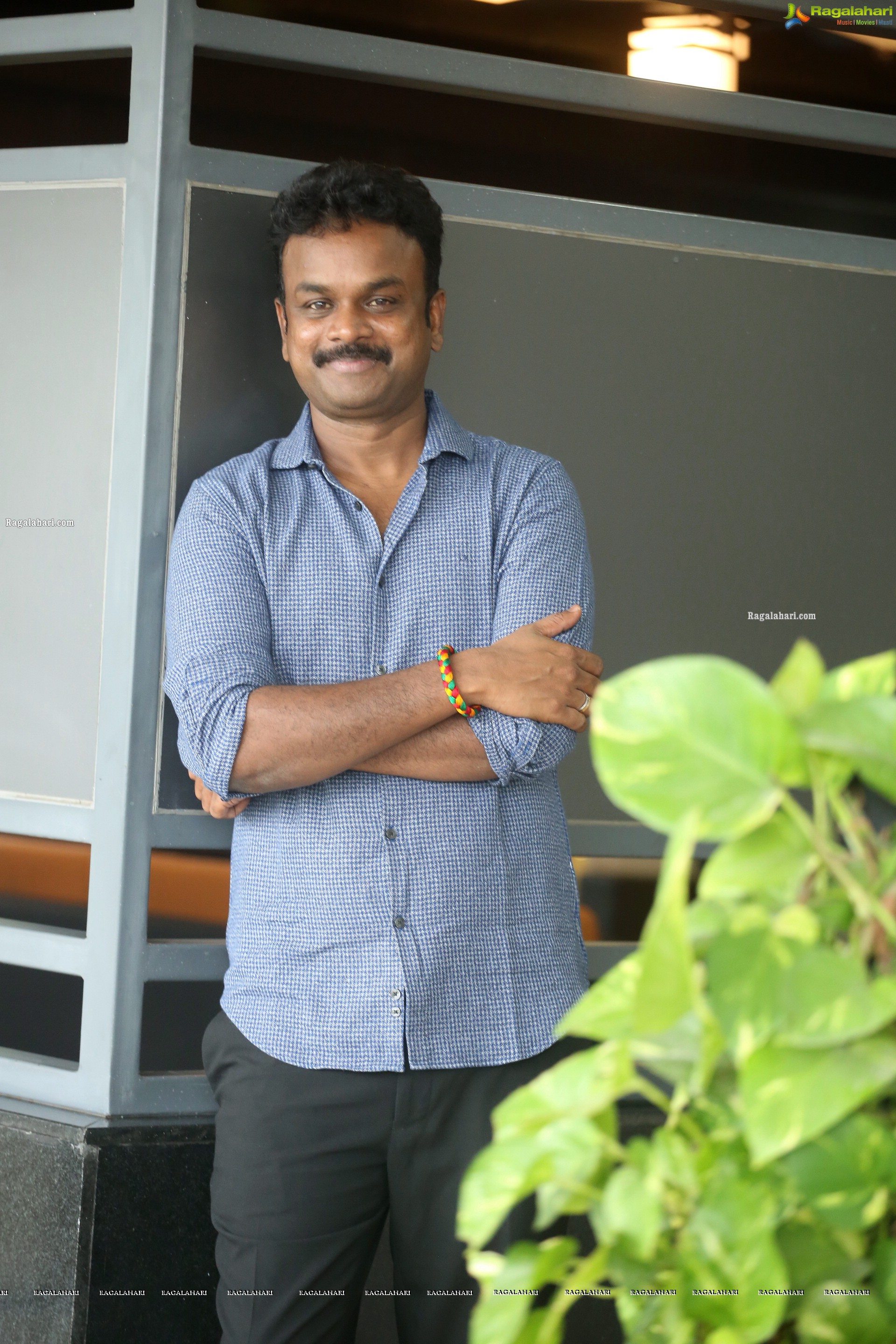 Director Bommarillu Bhaskar Stills at Most Eligible Bachelor Interview