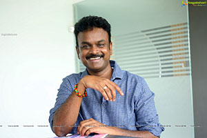 Bommarillu Bhaskar at Most Eligible Bachelor Interview