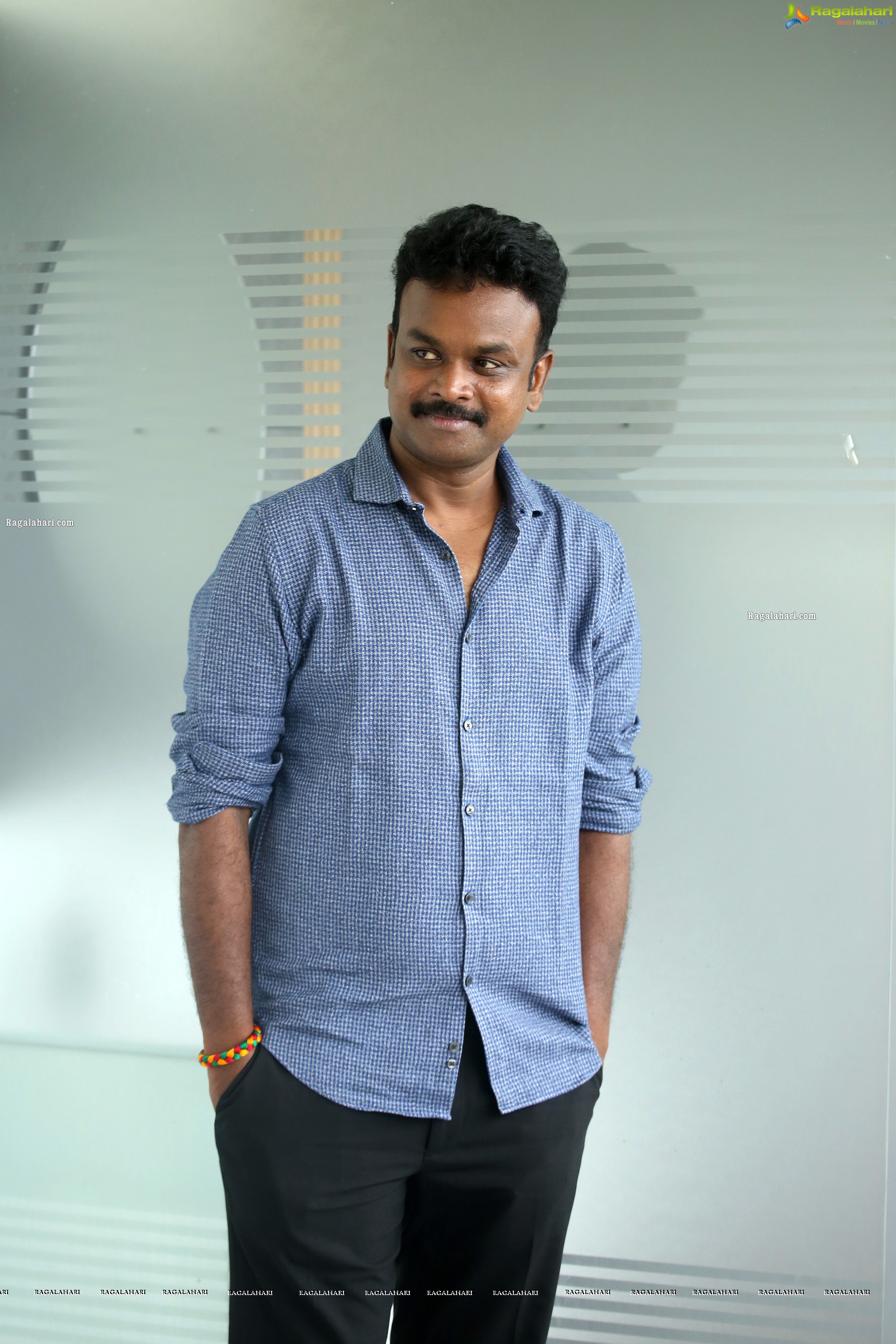 Director Bommarillu Bhaskar Stills at Most Eligible Bachelor Interview