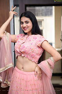 Dimple Thakur in Pink Designer Lehenga Choli