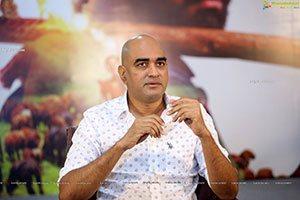 Director Krish at Kondapolam Movie Interview