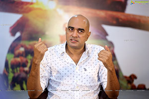 Director Krish at Kondapolam Movie Interview