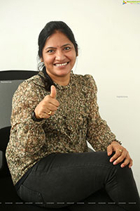 Director Lakshmi Sowjanya at Varudu Kaavalenu Interview