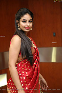 Honey Chowdary Poses With Contemporary Jewellery