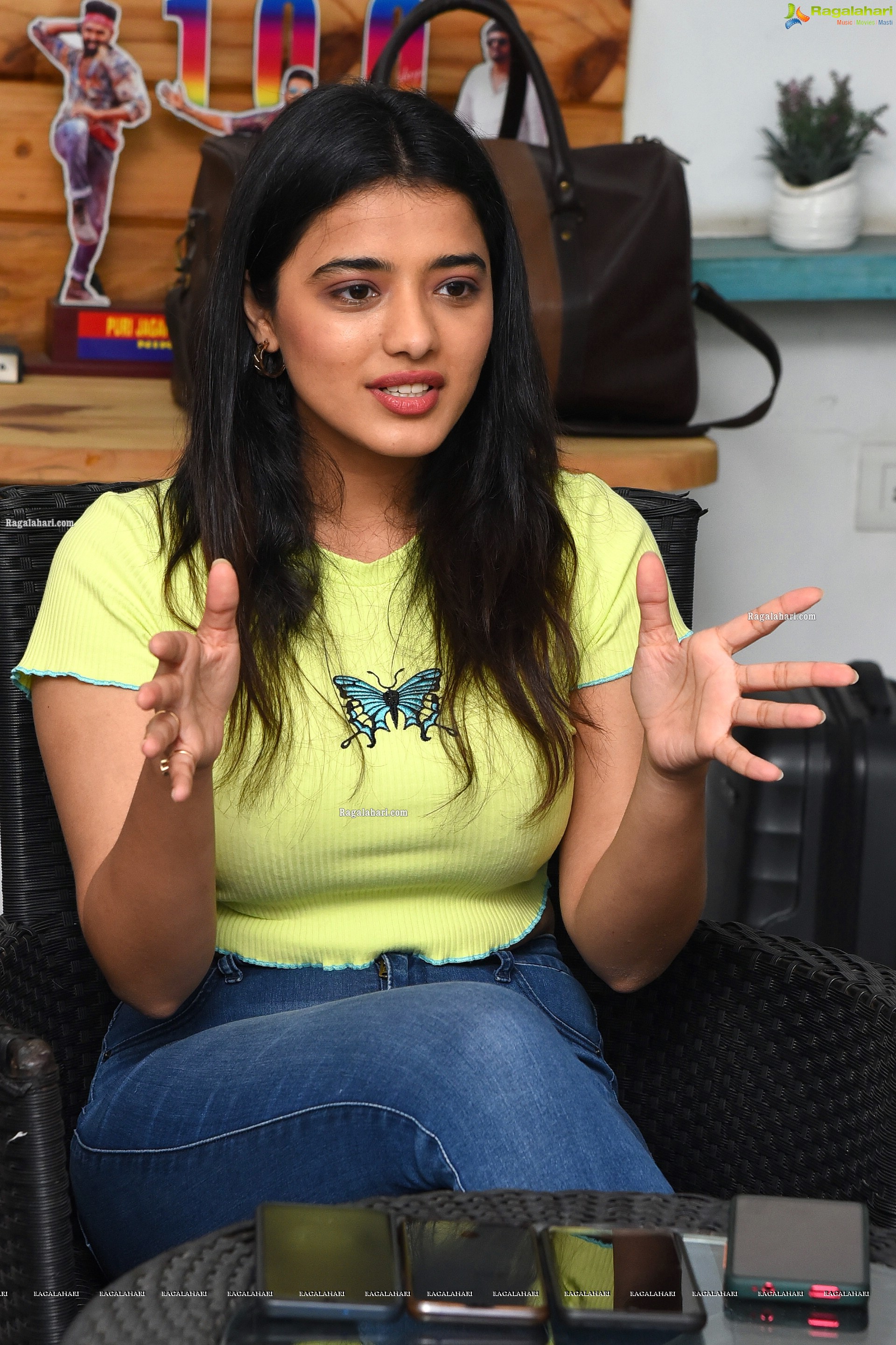 Ketika Sharma at Romantic Movie Interview, HD Photo Gallery