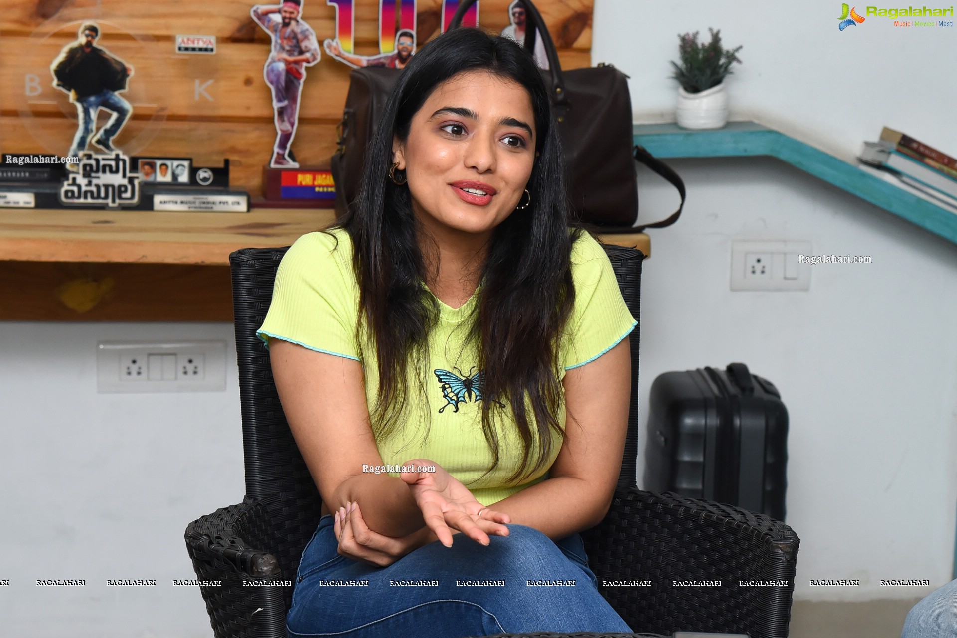 Ketika Sharma at Romantic Movie Interview, HD Photo Gallery