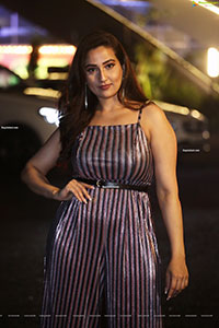 Manjusha at Madhura Wines Movie Pre-Release Event