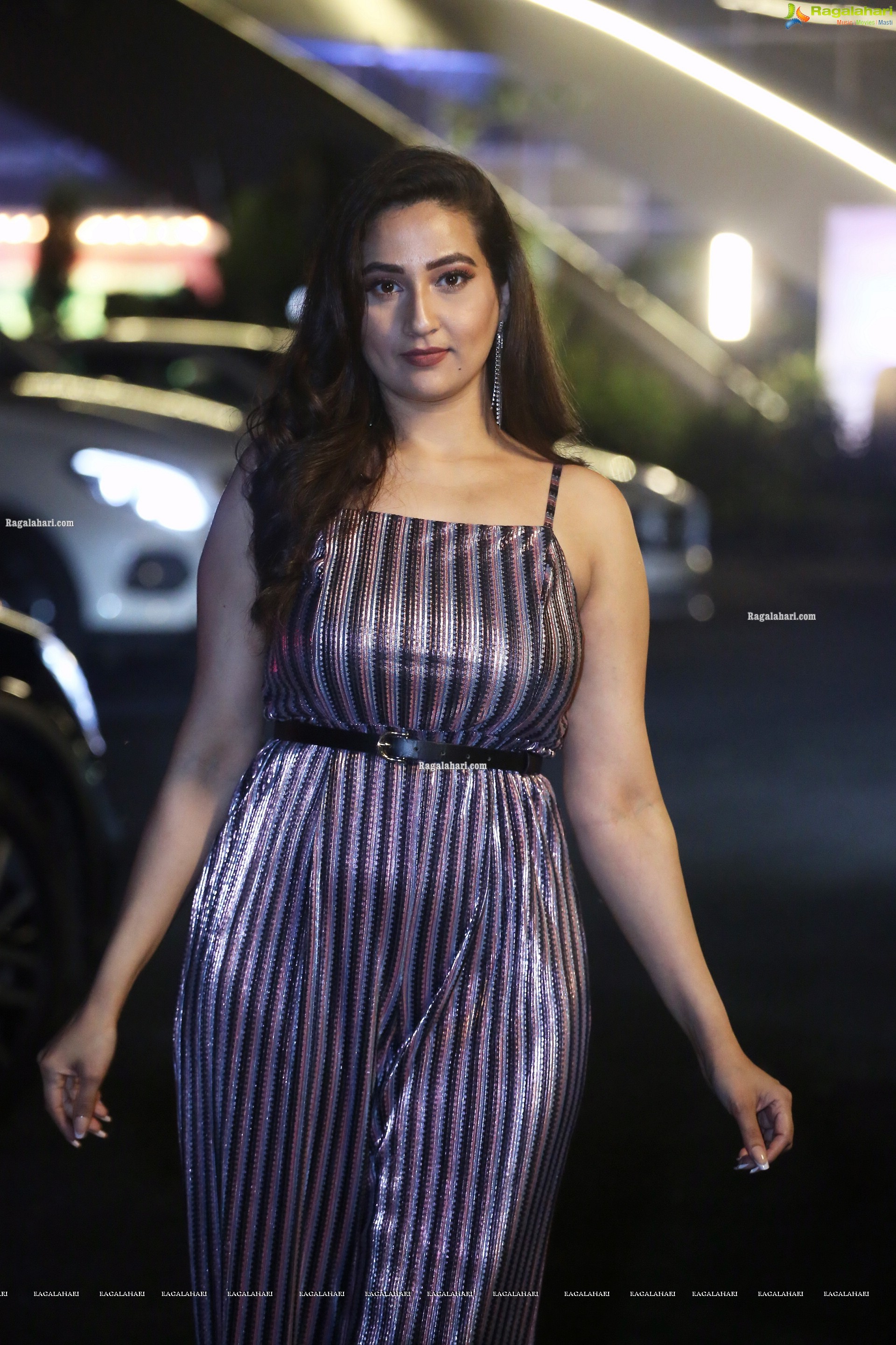 Manjusha at Madhura Wines Movie Pre-Release Event, HD Photo Gallery