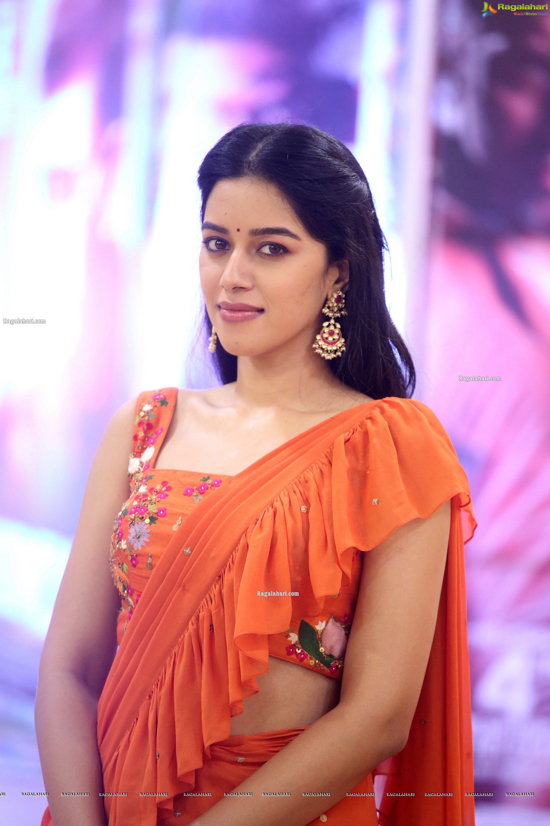 Mirnalini Ravi at Enemy Movie Pre-Release Event, HD Photo Gallery