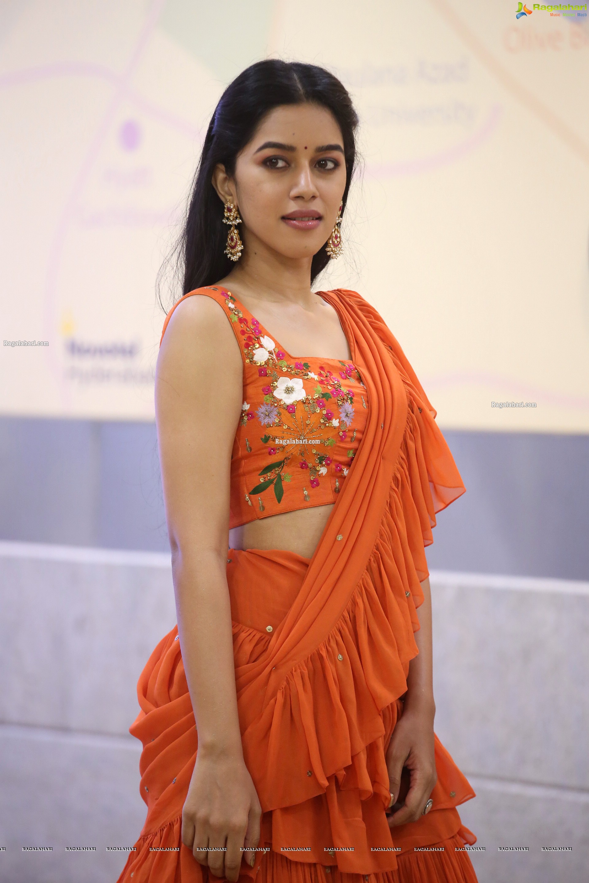 Mirnalini Ravi at Enemy Movie Pre-Release Event, HD Photo Gallery