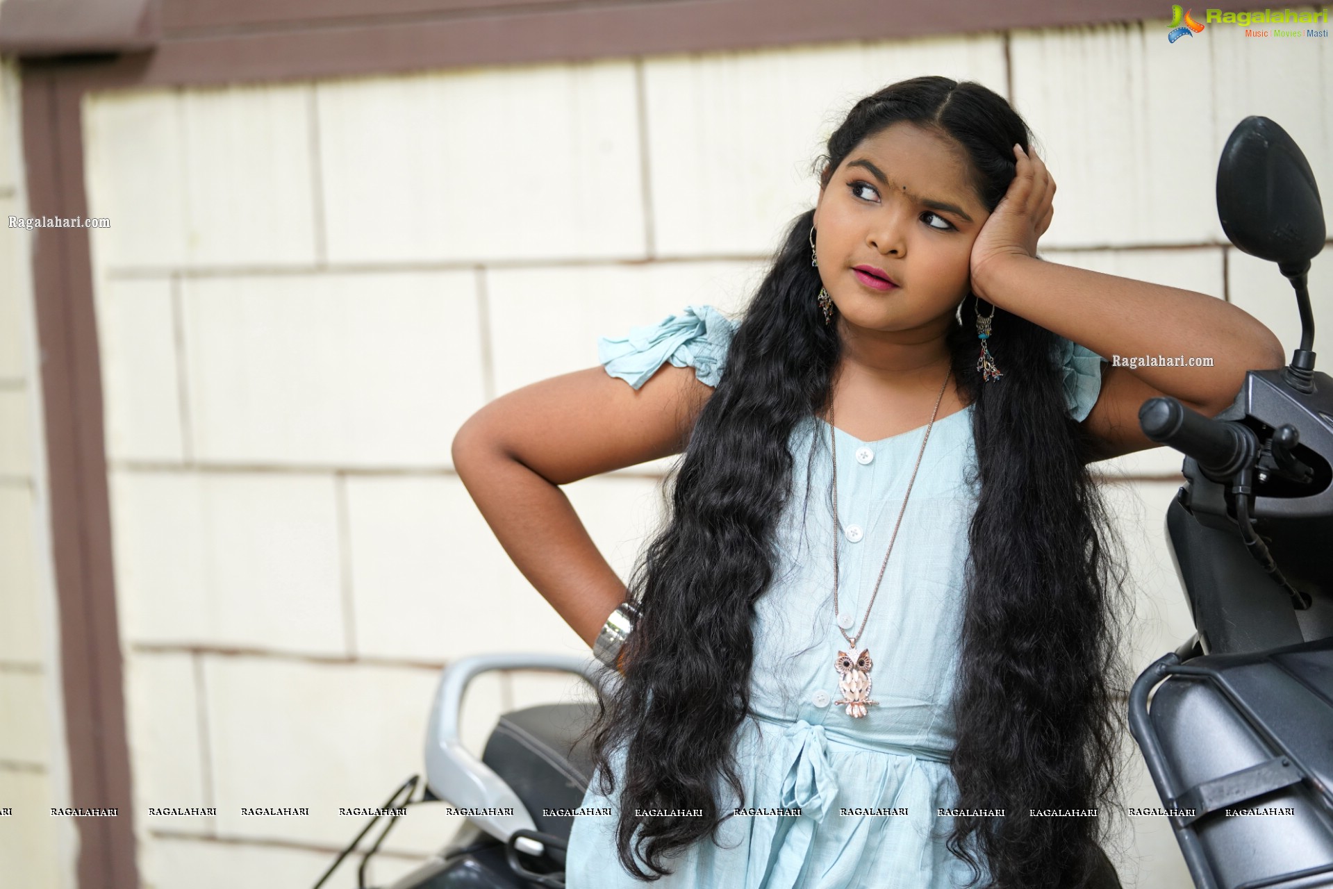 Child Artist Moksha Pilli Latest Photoshoot Stills, HD Photo Gallery