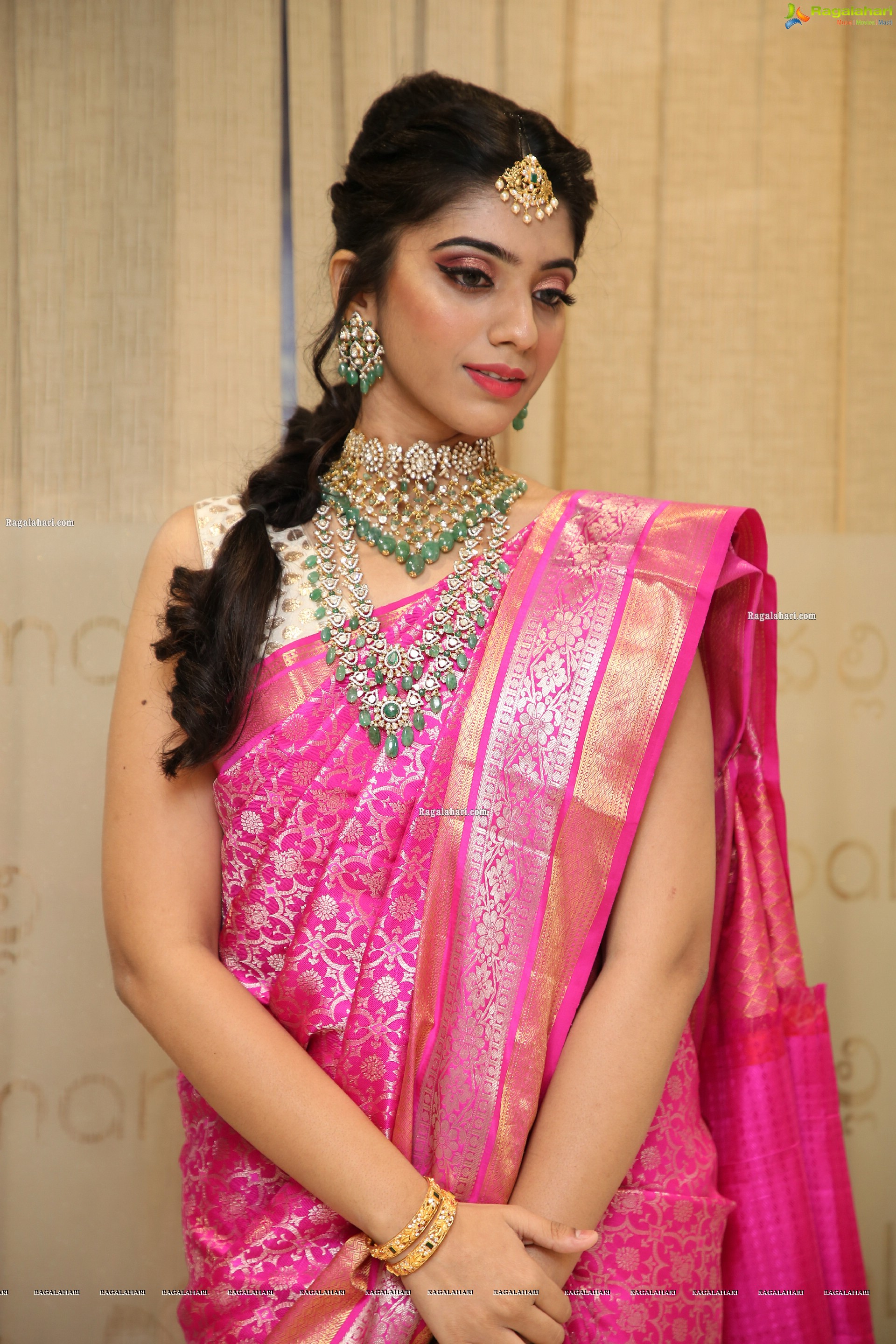 Nikita Chowdary in Traditional Jewellery, HD Photo Gallery