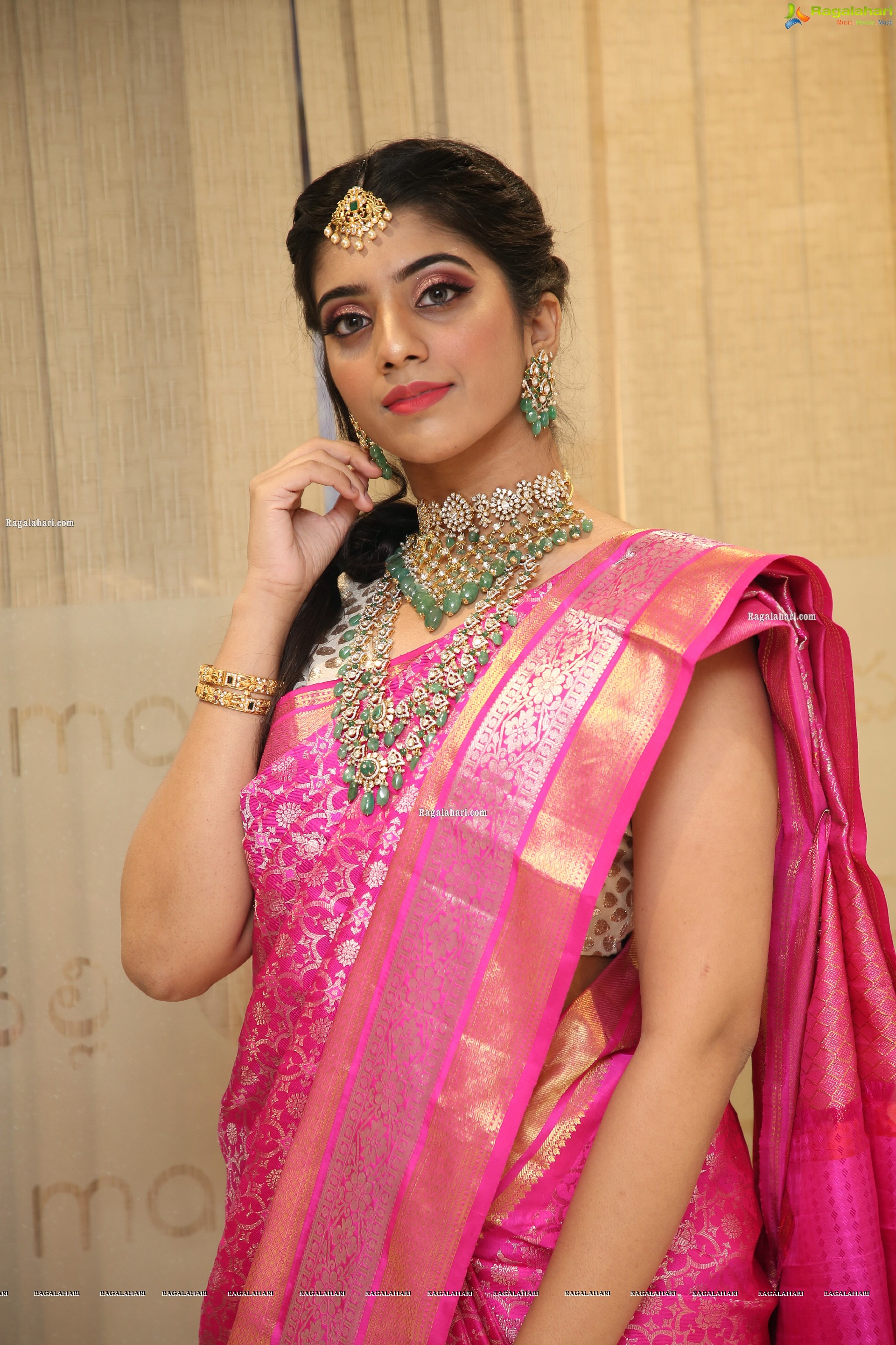 Nikita Chowdary in Traditional Jewellery, HD Photo Gallery