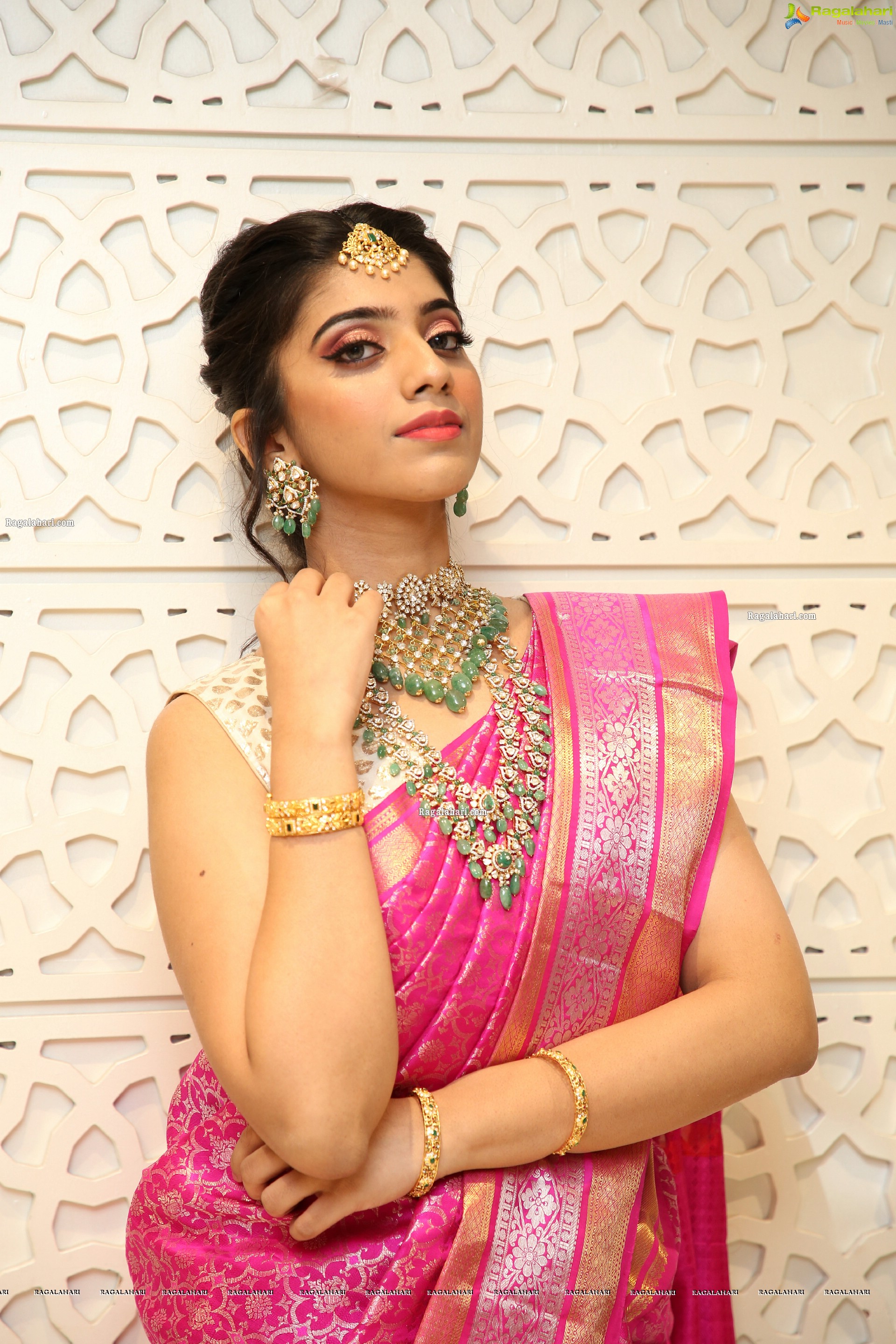 Nikita Chowdary in Traditional Jewellery, HD Photo Gallery