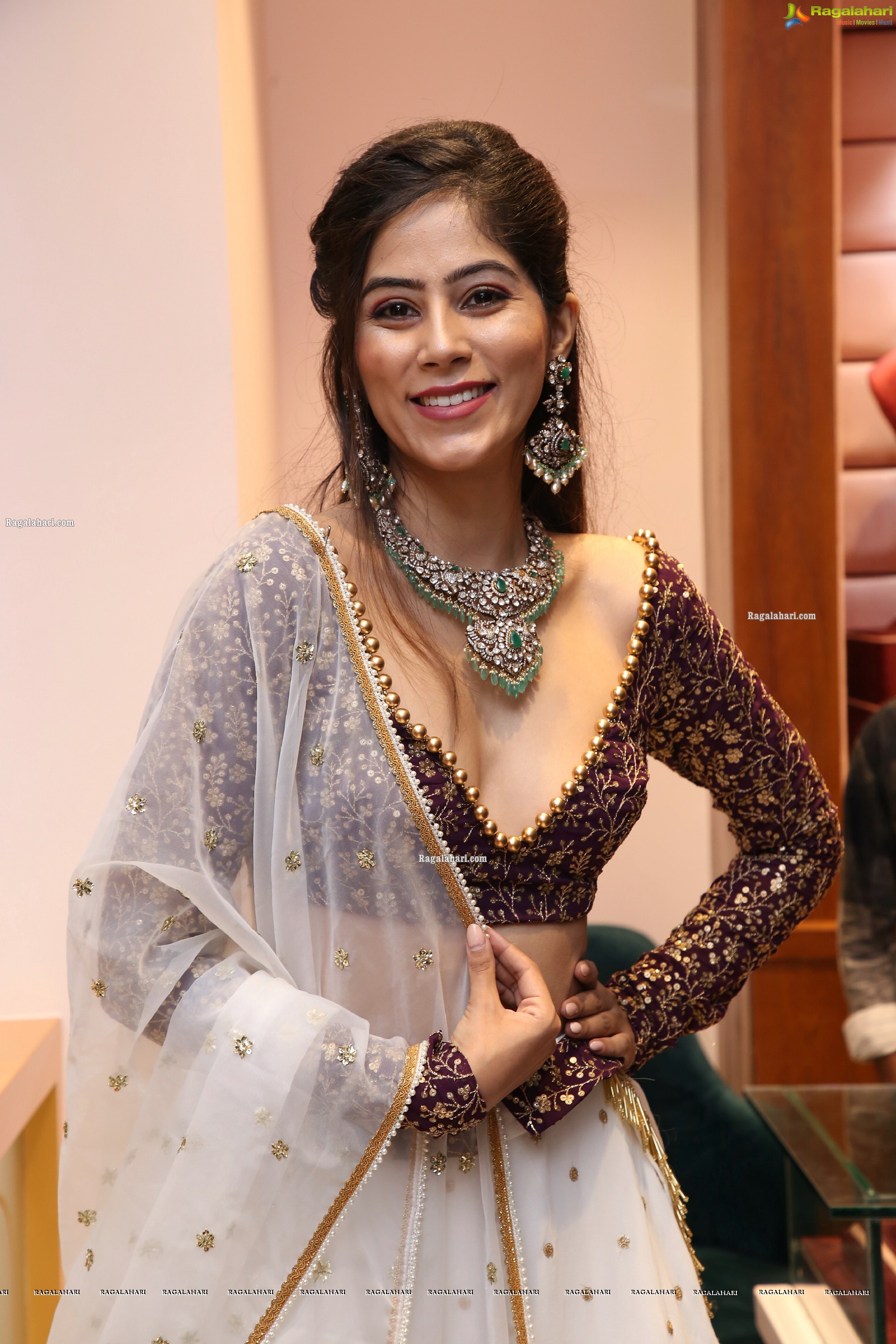 Nikita Tanwani Poses With Gold Jewellery, HD Photo Gallery