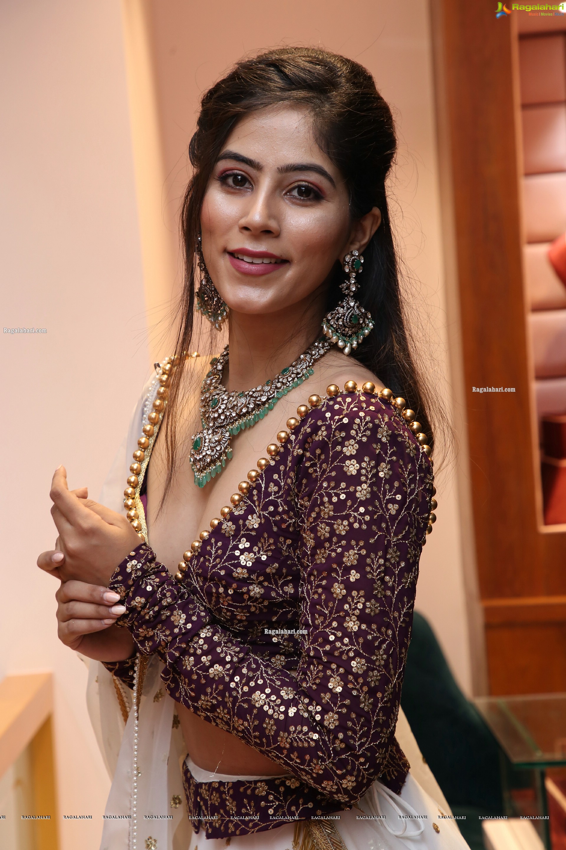 Nikita Tanwani Poses With Gold Jewellery, HD Photo Gallery