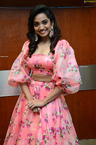 Saanve Megghana at Pushpaka Vimanam Movie Trailer Launch