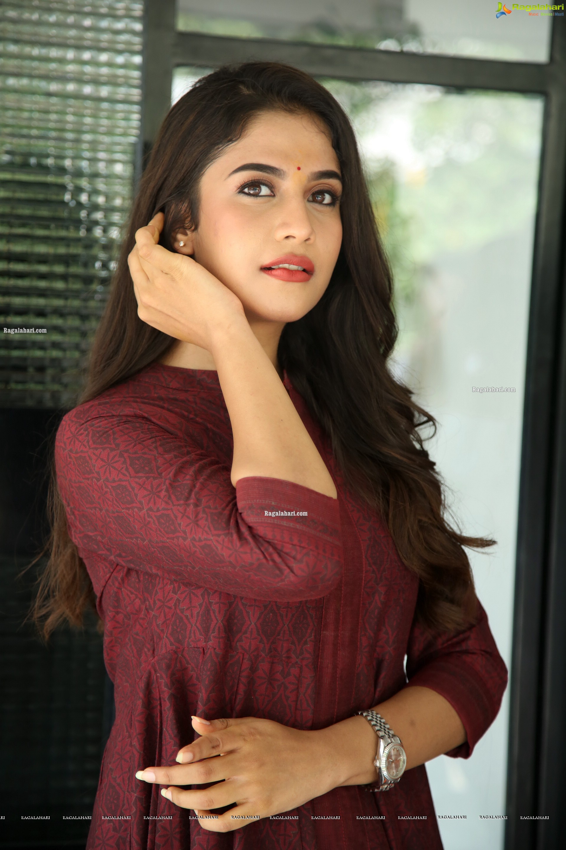 Sampada Hulivana at Mass Maharaja Movie Opening, HD Photo Gallery