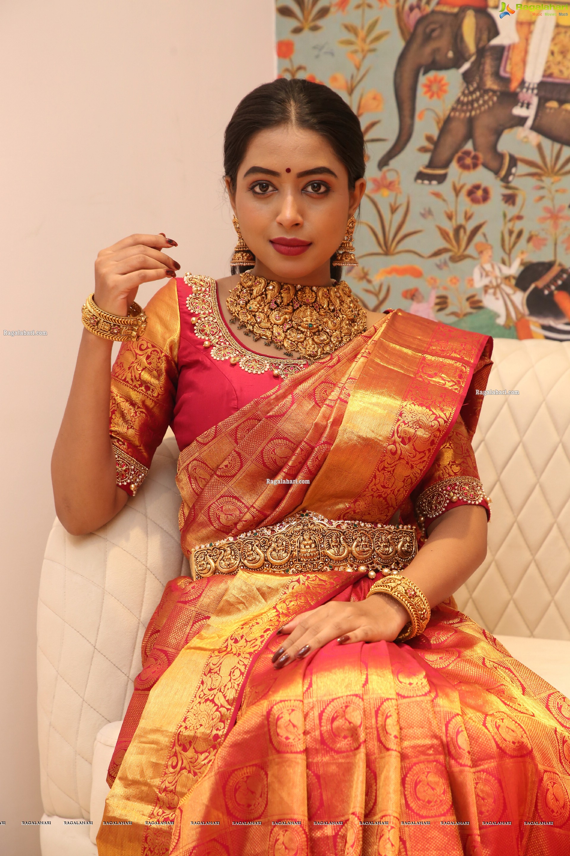 Rittika Chakraborty in Traditional Jewellery, HD Photo Gallery