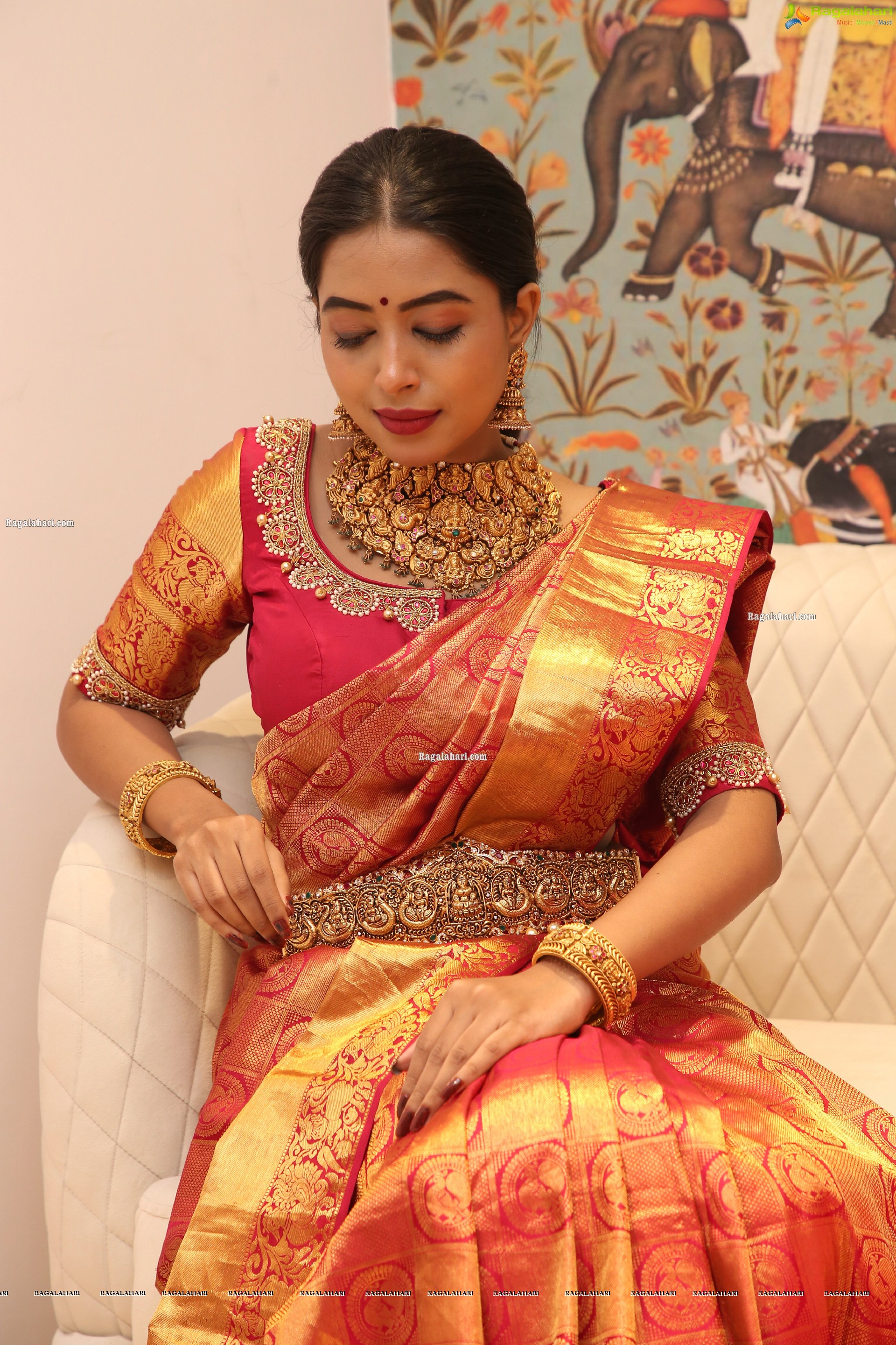 Rittika Chakraborty in Traditional Jewellery, HD Photo Gallery