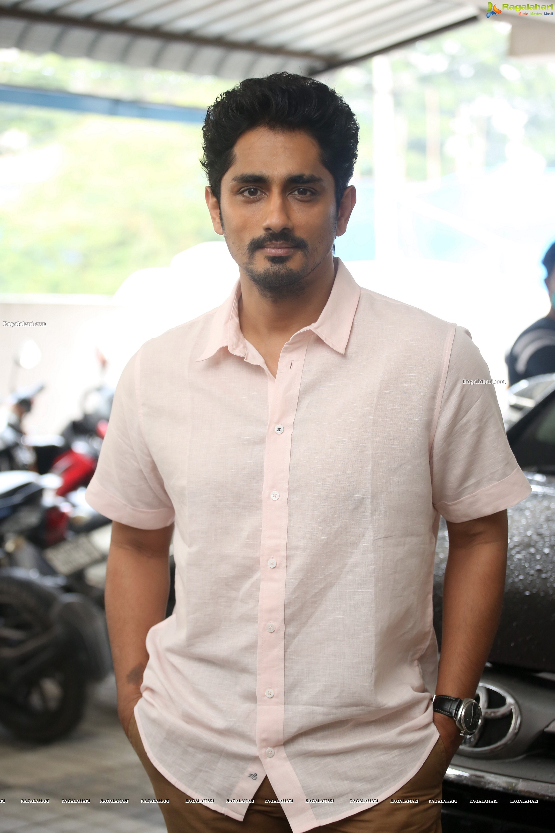 Siddharth Stills at Maha Samudram Movie Interview