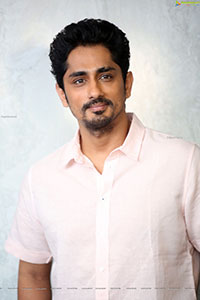 Siddharth Stills at Maha Samudram Movie Interview