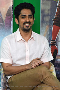 Siddharth Stills at Maha Samudram Movie Interview