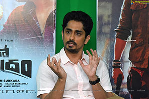 Siddharth Stills at Maha Samudram Movie Interview