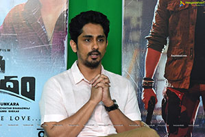 Siddharth Stills at Maha Samudram Movie Interview