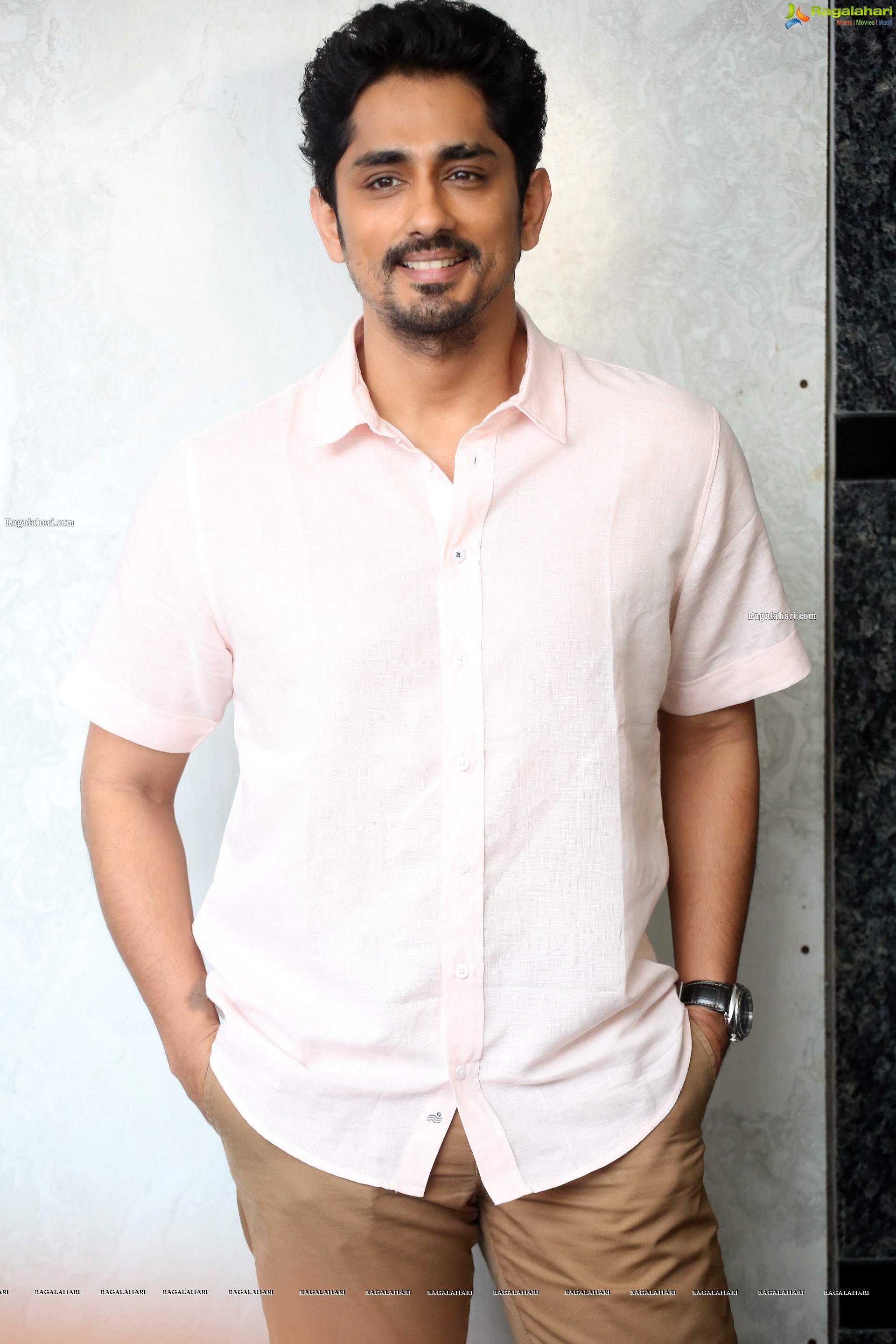 Siddharth Stills at Maha Samudram Movie Interview