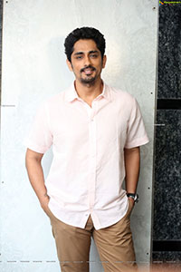 Siddharth Stills at Maha Samudram Movie Interview