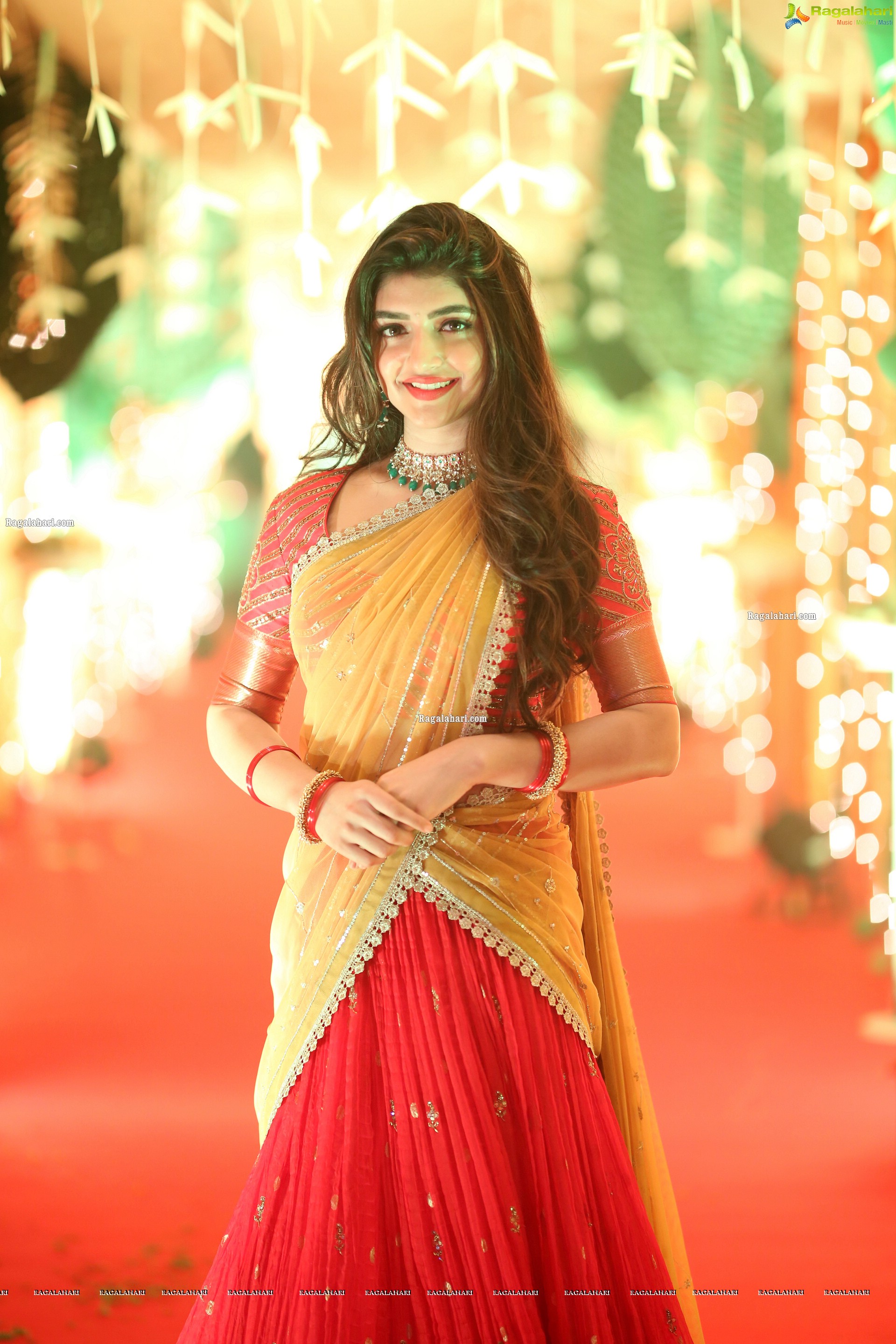 Sreeleela at Pelli SandaD Pre-Release Event, HD Photo Gallery