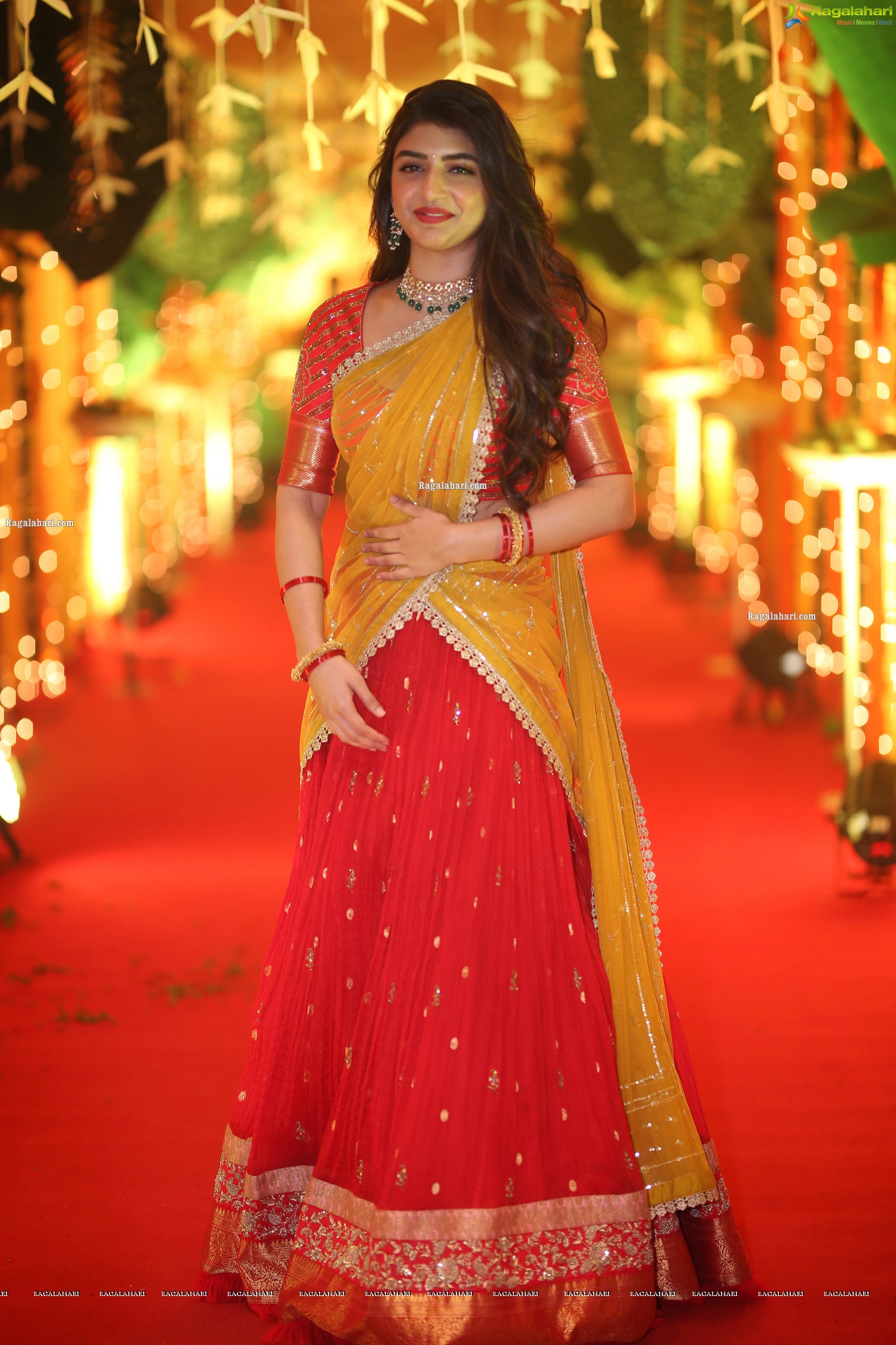 Sreeleela at Pelli SandaD Pre-Release Event, HD Photo Gallery