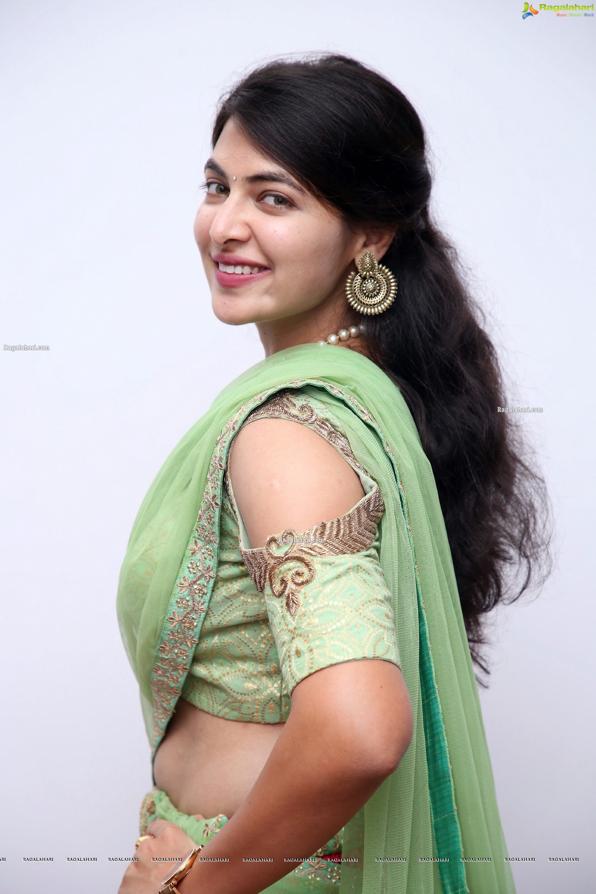 Supraja Reddy in Pink Designer Lehenga Choli, HD Photo Gallery