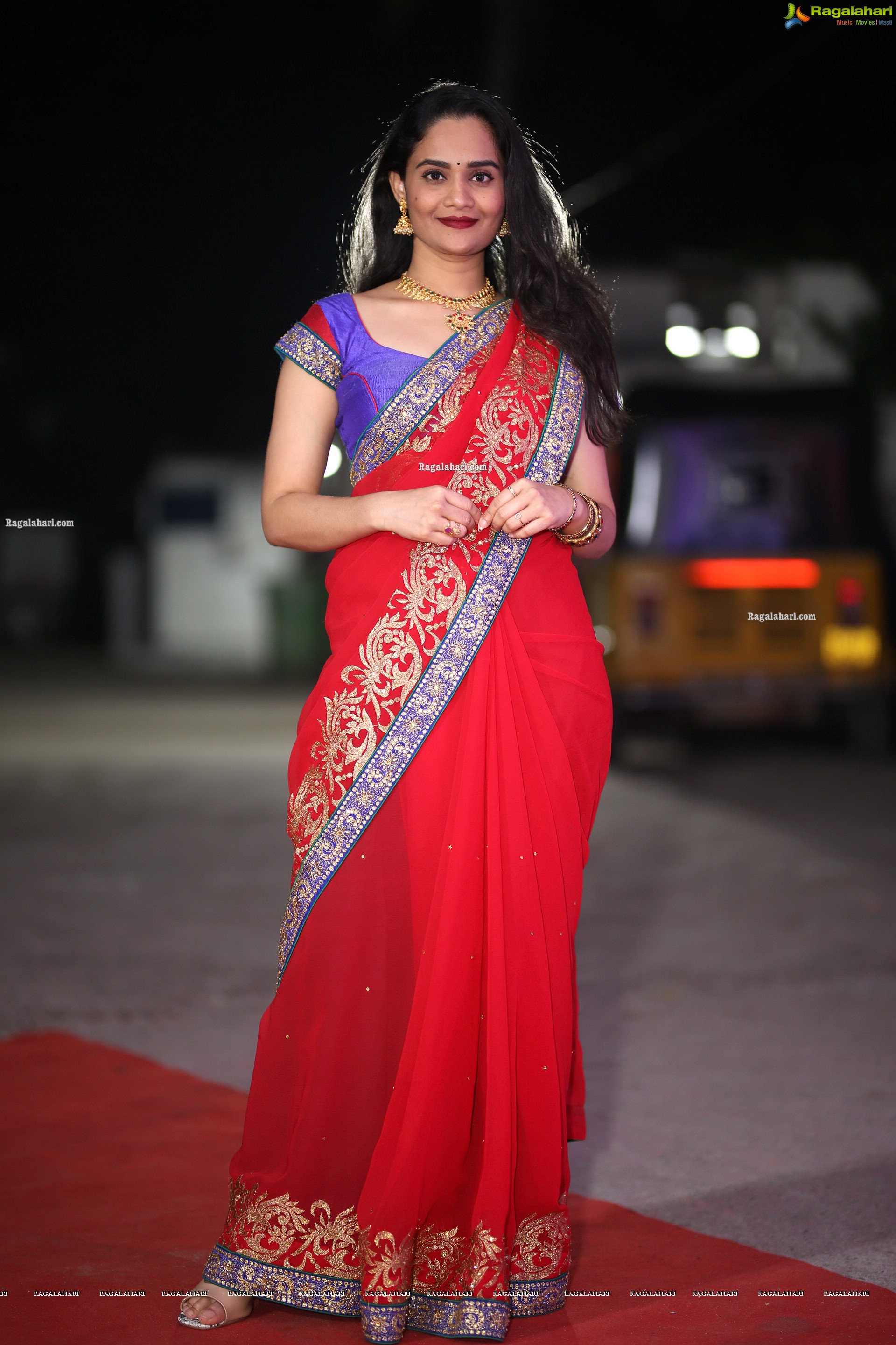 Usha Kurapati at Pelli SandaD Pre-Release Event, HD Photo Gallery